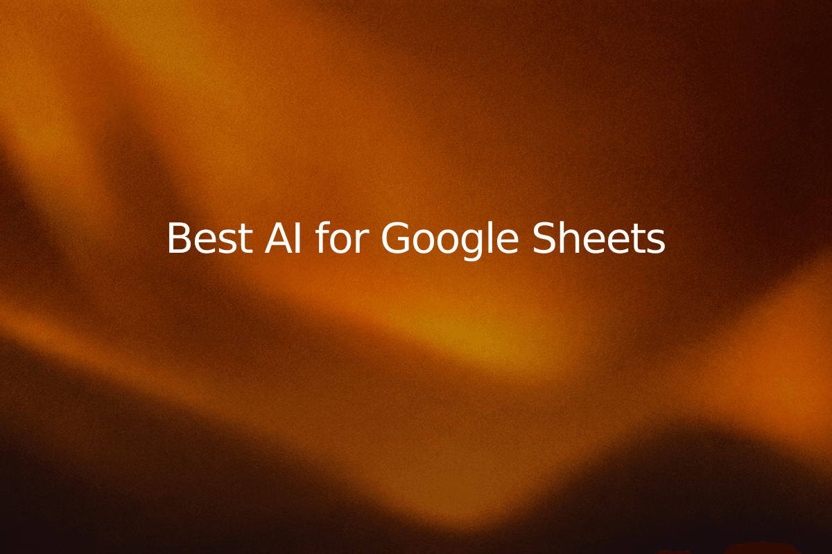 Best AI for Google Sheets — SheetSteps