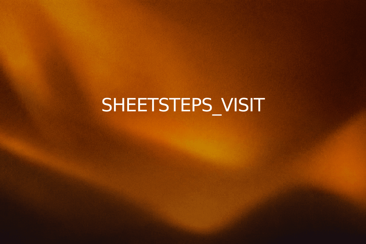 SHEETSTEPS_VISIT — SheetSteps